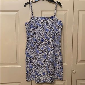 Wild Fable floral blue sun dress